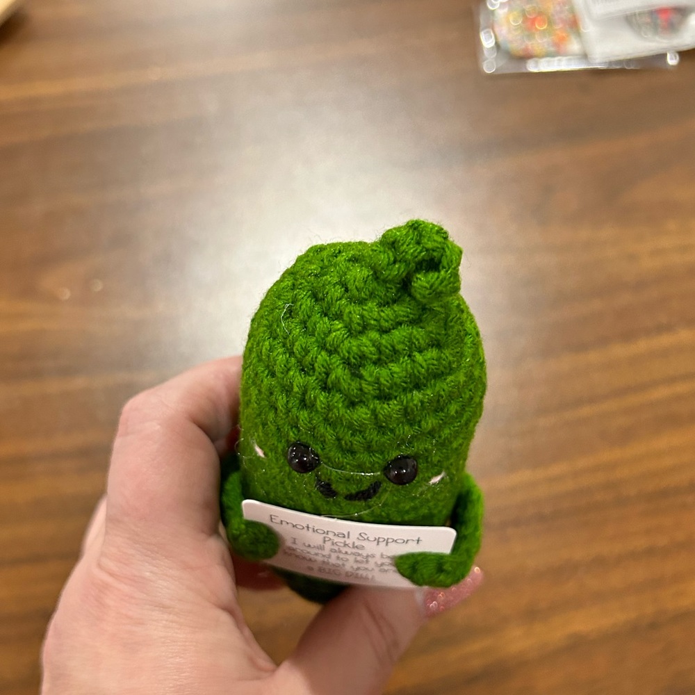 Emotional Support Pickle - Picture 3 of 8